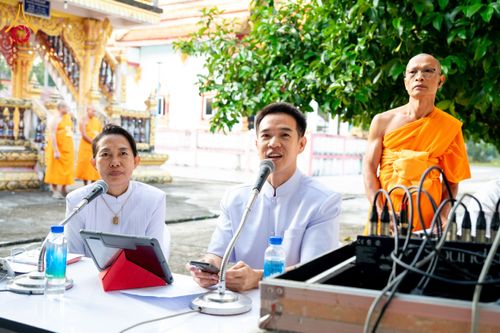 ภาพ No.208455:พิธีถวายสังฆทานแด่คณะสงฆ์ 323 วัด ปีที่ 21 ครั้งที่ 174 พิธีมอบกองทุนหนุนแรงใจช่วยครูใต้ ปีที่ 18 ครั้งที่ 138 และพิธีทำบุญอุทิศส่วนกุศลให้ผู้วายชนม์ ณ วัดบุณณาราม(วัดโคกงู) จ.นราธิวาส วันเสาร์ที่ 15 กุมภาพันธ์ พ.ศ.2568