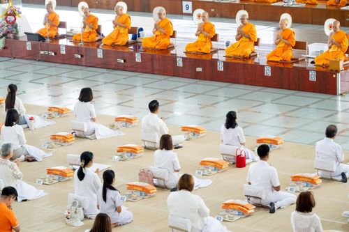 ภาพ No.213268:วันศุกร์ที่ 28 มีนาคม พ.ศ. 2568 (วันพระ แรม 15 ค่ำ เดือน 4) พิธีบุพเปตพลี ครั้งที่ 161 ร่วมอุทิศบุญแด่หมู่ญาติที่ล่วงลับไปแล้ว และสืบทอดอายุพระพุทธศาสนา ณ หอฉันคุณยายอาจารย์ฯ วัดพระธรรมกาย