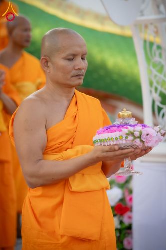 ภาพ No.210665:วันพฤหัสบดีที่ 13 มีนาคม พ.ศ. 2568  สมโภชพระประธานอุโบสถวัดป่าอุบลแก้ว จังหวัดอุบลราชธานี