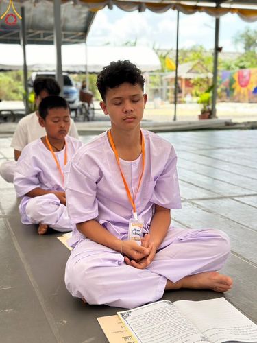 ภาพ No.133253:กิจวัตรกิจกรรมการฝึกตัวก่อนบวช และพิธีตัดปอยผมธรรมทายาท ณ ศูนย์ปฏิบัติธรรมและอบรมเยาวชนเมืองยะลา วันที่ 1-2 เมษายน พ.ศ. 2567