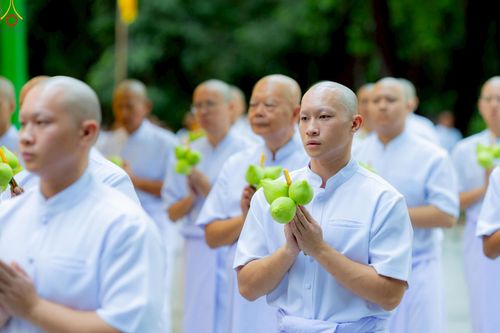 ภาพ No.228857:วันเสาร์ที่ 14 มิถุนายน พ.ศ. 2568 พิธีเวียนประทักษิณ , พิธีขอขมารับผ้าไตร ในโครงการบรรพชาอุปสมบทหมู่ ผู้บริหารรุ่นที่ 15 และ อุดมศึกษา รุ่นที่ 52 ณ โบสถ์พระไตรปิฎก วัดพระธรรมกาย