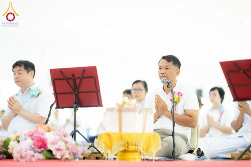 ภาพ No.238607:วันอาทิตย์ที่ 17 สิงหาคม พ.ศ. 2568 พิธีทอดผ้าป่าบำรุงศูนย์อบรมเยาวชนนครปฐม ครบรอบ 14 ปี และพิธีปลูกต้นไม้รอบสระเศรษฐี ณ ศูนย์อบรมเยาวชนนครปฐม