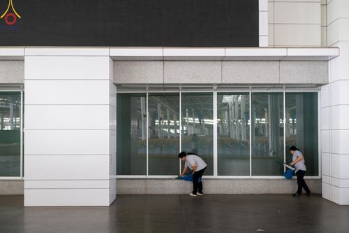 ภาพ No.60829:V.37 ยิ่งกว่าดี เพื่อ 80 ปีของพ่อ ภาพการเตรียมงานของหน่วยงานต่างๆ เพื่อพิธีฉลองอายุวัฒนมงคล 80 ปี หลวงพ่อธัมมชโย และรับถวายมหาสังฆทาน 10,000 กว่าวัดทั่วประเทศ ในวันคุ้มครองโลก วันจันทร์ที่ 22 เมษายน พ.ศ. 2567