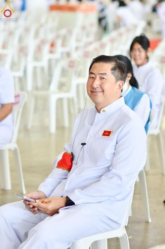 ภาพ No.134572:V.35 เพื่อบุญต้นเดือน การรับบุญของเจ้าหน้าที่หน่วยงานต่างๆ เพื่องานบุญวันอาทิตย์ต้นเดือน ณ วัดพระธรรมกาย วันที่ 7 เมษายน พ.ศ. 2567