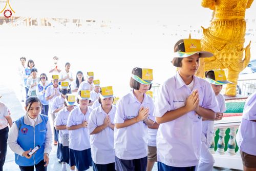 ภาพ No.192129:พิธีทอดผ้าป่าทำนุบำรุงศาสนสถาน ณ วัดนราภิรมย์ ตำบลนราภิรมย์ อำเภอบางเลน จังหวัดนครปฐม ในโครงการธรรมยาตรา กตัญญูบูชา มหาปูชนียาจารย์ พระมงคลเทพมุนี(สด จนฺทสโร) พระผู้ปราบมาร อนุสรณ์สถาน 7 แห่ง ปีที่ 13 วันที่ 9 มกราคม พ.ศ. 2568