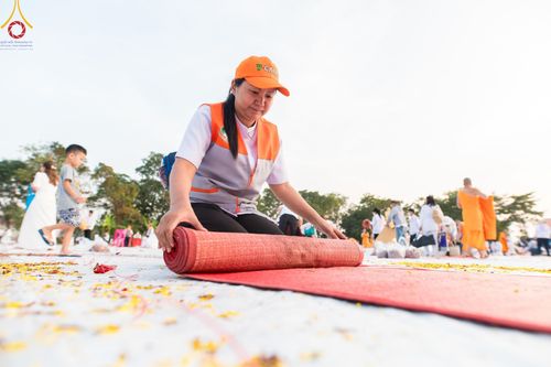 ภาพ No.113404:V.12 พลังหมู่ การเตรียมงาน เก็บงาน การรับบุญของเจ้าหน้าที่หน่วยงานต่างๆ เพื่อโครงการธรรมยาตรา ปีที่ 12 ระหว่างวันที่ 2 - 31 มกราคม พ.ศ. 2567