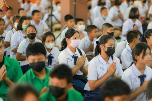 ภาพ No.106513:พิธีทอดผ้าป่าทำนุบำรุงศาสนสถาน ณ วัดอัมพวัน ต.เทศบาลเมือง อ.สองพี่น้อง จ.สุพรรณบุรี วันที่ 5 มกราคม พ.ศ. 2567