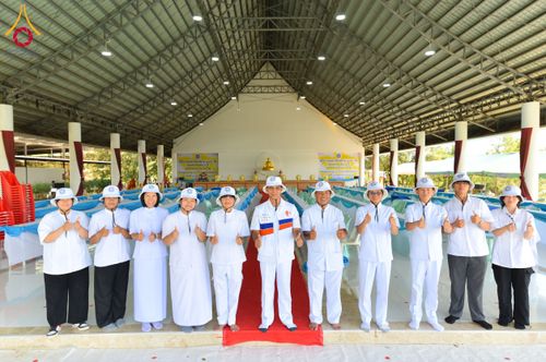 ภาพ No.175574:พิธีถวายมหาสังฆทาน 348 วัด ฉลองครบรอบ 8 ปี ธุดงค์สถานอำนาจเจริญ บูชาธรรม 80 ปี หลวงพ่อธัมมชโย วันที่ 17 พฤศจิกายน พ.ศ. 2567