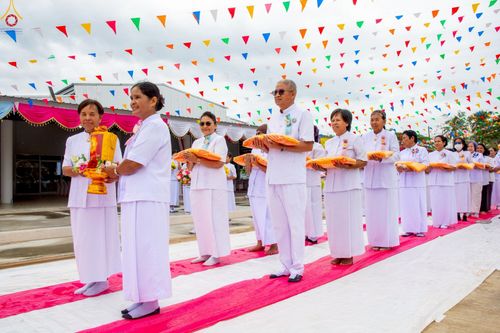 ภาพ No.268505:วันพฤหัสบดีที่ 23 ตุลาคม พ.ศ. 2568 พิธีทอดกฐินเพื่อสร้างกุฏิสงฆ์ ณ ศูนย์ปฏิบัติธรรมนานาชาติสะเดา จ.สงขลา