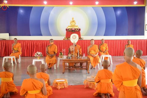 ภาพ No.135219:พิธีตัดปอยผม, พิธีขอขมารับผ้าไตร, พิธีบรรพชา, พิธีถวายบาตร ในโครงการบรรพชาสามเณร ฟื้นฟูพระพุทธศาสนาทั่วไทย  ณ ศูนย์ปฏิบัติธรรมบุญประสาน ต.พญาเย็น อ.ปากช่อง จ.นครราชสีมา วันที่ 5 เมษายน พ.ศ. 2567