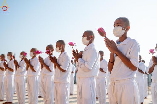 ภาพ No.130414:Photo Story ปฐมบรรพชาชาวพุทธมาร์มา Episode 3/5 วันที่ 9 กุมภาพันธ์ พ.ศ. 2567 ในโครงการบรรพชาสามเณร ครั้งแรกของชาวพุทธมาร์มา บังกลาเทศ ณ วัดธัมจักร อรัญกุฏิ เมืองรัมการ์ คาร์กาชารี บังกลาเทศ