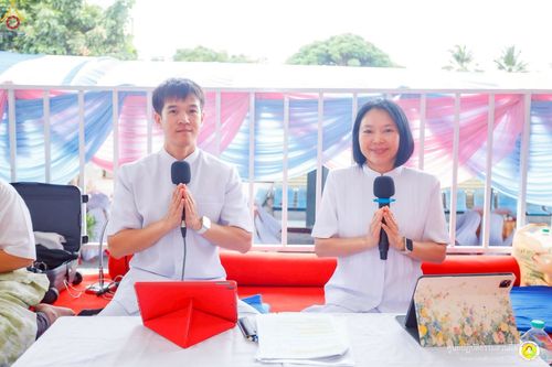 ภาพ No.236489:วันพุธที่ 30 กรกฏาคม  พ.ศ. 2568 พิธีถวายมหาสังฆทาน 81 วัด 81 ปี หลวงพ่อธัมชโย ครั้งที่ 2  ณ ศูนย์ปฏิบัติธรรมสวนผึ้ง ต.ท่าเคย อ.สวนผึ้ง จ.ราชบุรี