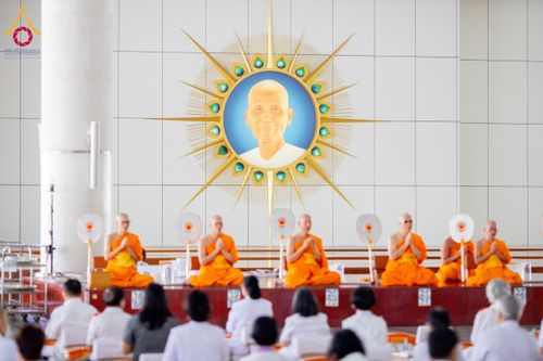 ภาพ No.209902:วันพุธที่ 26 กุมภาพันธ์ พ.ศ. 2568 พิธีบุพเปตพลี ครั้งที่ 159 ณ หอฉันคุณยายอาจารย์จันทร์ขนนกยูง วัดพระธรรมกาย