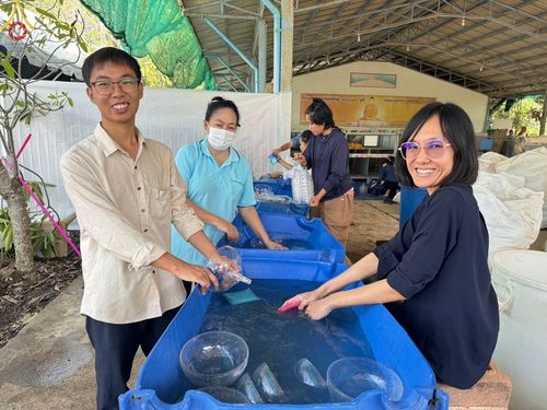 ภาพ No.128028:V.32 เต็มที่เพื่อบางกล่ำ การเตรียมงานของเจ้าหน้าที่หน่วยงานต่างๆ  เพื่องานธรรมยาตราอัญเชิญพระบรมสารีริกธาตุ ประดิษฐาน ณ ศูนย์ปฏิบัติธรรมภาคใต้ อ.บางกล่ำ จ.สงขลา ระหว่างวันที่ 9-10 มีนาคม พ.ศ. 2567