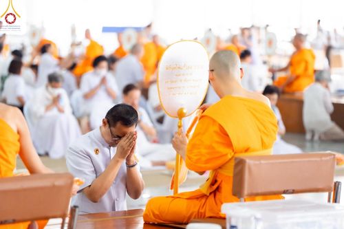 ภาพ No.58613:พิธีบุพเปตพลี ครั้งที่ 149 ร่วมอุทิศบุญแด่หมู่ญาติที่ล่วงลับไปแล้ว และสืบทอดอายุพระพุทธศาสนา วันอังคารที่ 23 เมษายน พ.ศ. 2567 (วันพระ ขึ้น 15 ค่ำ เดือน 5) ณ หอฉันคุณยายอาจารย์ฯ วัดพระธรรมกาย