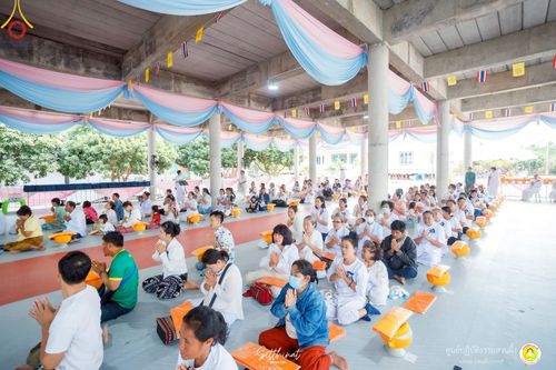 ภาพ No.215951:วันพฤหัสบดีที่ 3 เมษายน พ.ศ. 2568 พิธีบรรพชาสามเณร ภาคฤดูร้อน รุ่นที่ 15  บูชาธรรมหลวงพ่อธัมมชโย 81 ปี 81 รูป ณ ศูนย์ปฏิบัติธรรมสวนผึ้ง จ.ราชบุรี