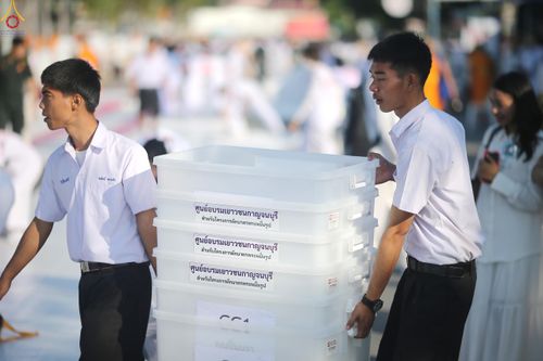 ภาพ No.282491:วันที่ 19 -20 ธันวาคม พ.ศ.2568 เบื้องหลังความสำเร็จ ของการจัดงานตักบาตร พระ 10,000 รูป Skywalk กาญจนบุรี