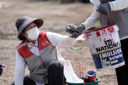 ภาพ No.301509:ภาพเบื้องหลังอาสาสมัครรวมใจ ชุดที่ 4 ในโครงการธรรมยาตรา กตัญญูบูชา มหาปูชนียาจารย์ พระมงคลเทพมุนี(สด จนฺทสโร) พระผู้ปราบมาร อนุสรณ์สถาน 7 แห่ง ปีที่ 14