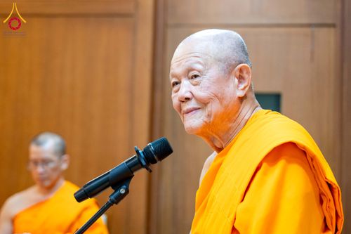 ภาพ No.317547:วันอังคารที่ 24 มีนาคม พ.ศ.2569  หลวงพ่อทัตตชีโว รองเจ้าอาวาส วัดพระธรรมกาย ต้อนรับปฏิสันถารคณะลามะจากทิเบต