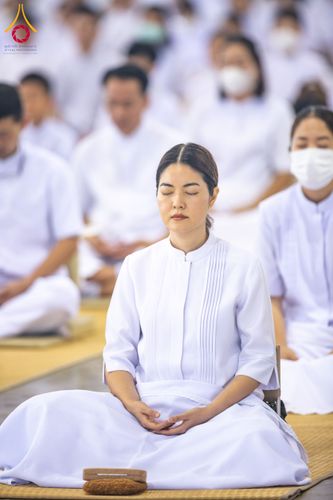 ภาพ No.126607:พิธีบูชาข้าวพระ ในวันอาทิตย์ต้นเดือนที่ 3 มีนาคม พ.ศ. 2567 ณ วัดพระธรรมกาย จ.ปทุมธานี