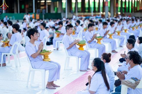 ภาพ No.132632:พิธีปลงผมยุวธรรมทายาท รุ่นที่ 32 มัชฌิมธรรมทายาท รุ่นที่ 28 ณ ลานธรรม วัดพระธรรมกาย วันเสาร์ที่ 30 มีนาคม พ.ศ. 2567