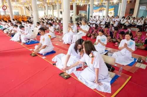 ภาพ No.106464:พิธีทอดผ้าป่าทำนุบำรุงศาสนสถาน ณ วัดใหม่พิบูลย์ผล ต.บางเลน อ.สองพี่น้อง จ.สุพรรณบุรี วันที่ 5 มกราคม พ.ศ. 2567