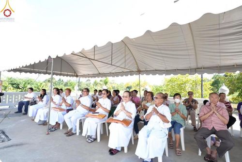 ภาพ No.167185:พิธีทอดกฐิน ณ วัดป่าสวนพฤกษชาติ ต.ทุ่งโพธิ์ อ.นาดี จ.ปราจีนบุรี ในโครงการกฐินสามัคคีทั่วไทย 30,000 วัด บูชาธรรม 80 ปี หลวงพ่อธัมมชโย โดยคณะศิษยานุศิษย์วัดพระธรรมกาย วันที่ 24 ตุลาคม พ.ศ. 2567