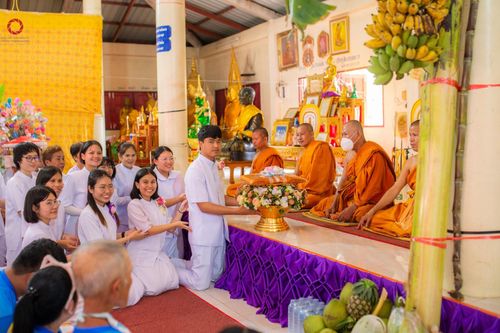 ภาพ No.169934:พิธีทอดกฐิน ณ วัดแก่งสำราญ อ.วังสมบูรณ์  จ.สระแก้ว ในโครงการกฐินสามัคคีทั่วไทย 30,000 วัด บูชาธรรม 80 ปี หลวงพ่อธัมมชโย โดยคณะศิษยานุศิษย์วัดพระธรรมกาย วันที่ 26 ตุลาคม พ.ศ. 2567