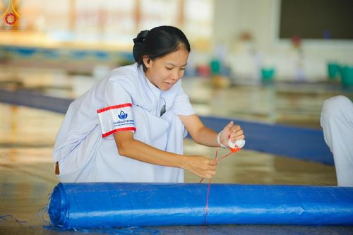 ภาพ No.150565:V.44 เพื่อพ่อ ภาพเตรียมงาน ปฎิบัติงาน ของเจ้าหน้าที่ อาสาสมัคร ทุกสถานะ เพื่อความสำเร็จ ในงานวันธรรมชัย วันอังคารที่ 27 สิงหาคม พ.ศ. 2567