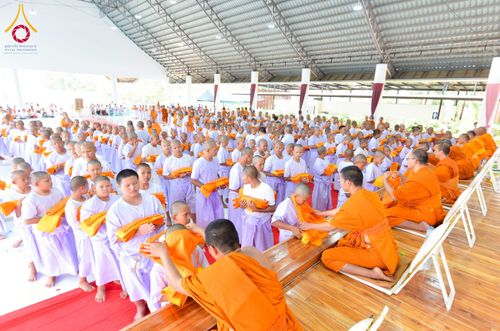 ภาพ No.216818:วันเสาร์ที่ 5 เมษายน พ.ศ. 2568 พิธีบรรพชาสามเณรฟื้นฟูพระพุทธศาสนาทั่วไทย ณ ธุดงคสถานอำนาจเจริญ จ.อำนาจเจริญ
