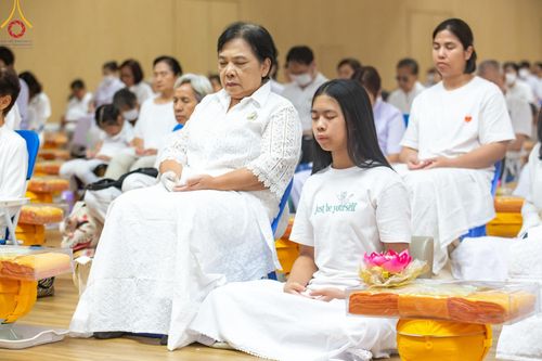 ภาพ No.212703:วันอาทิตย์ที่ 23 มีนาคม พ.ศ. 2568 พิธีร่วมบุญโครงการบรรพชาสามเณร 5,000 รูป ณ ห้องแก้วสารพัดนึก 2 วัดพระธรรมกาย