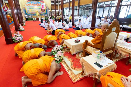 ภาพ No.161307:พิธีบำเพ็ญกุศลอุทิศถวายแด่ พระเดชพระคุณพระพรหมโมลี (อดีตเจ้าคณะจังหวัดสิงห์บุรี) , อดีตเจ้าอาวาสทุกรูป และ พิธีทอดผ้าป่าบำรุงวัด บำรุงโรงเรียน  ณ วัดกลางธนรินทร์ ต.บ้านแป้ง อ.พรหมบุรี จ.สิงห์บุรี วันเสาร์ที่ 5 ตุลาคม พ.ศ. 2567