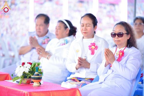 ภาพ No.221079:วันเสาร์ที่ ๒๖ เมษายน พ.ศ. ๒๕๖๘ พิธีทอดผ้าป่าสามัคคี สมทบทุนสร้างหอฉัน ครั้งที่ ๑๑ ณ ศูนย์การศึกษาจอมบึง ต.รางบัว อ.จอมบึง จ.ราชบุรี