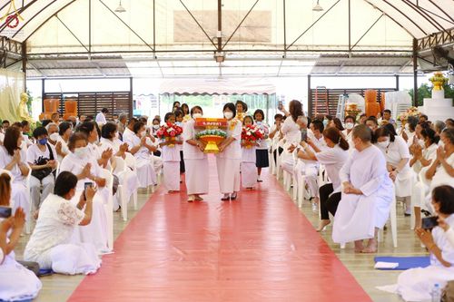 พิธีทอดผ้าป่าแก้วสำเร็จ เพื่อปูพื้นอาคารอเนกประสงค์ทั้ง 4 หลัง วันอาทิตย์ที่ 26 กุมภาพันธ์ พ.ศ. 2566 ณ ศูนย์ปฏิบัติธรรมนานาชาติเบตง จ.ยะลา