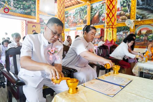 ภาพ No.171042:พิธีทอดกฐิน ณ วัดห้วยทราย จ.เชียงใหม่ ในโครงการกฐินสามัคคีทั่วไทย 30,000 วัด บูชาธรรม 80 ปี หลวงพ่อธัมมชโย โดยคณะศิษยานุศิษย์วัดพระธรรมกาย วันที่ 27 ตุลาคม พ.ศ. 2567