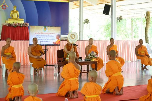 ภาพ No.90973:โครงการบรรพชาสามเณร ศูนย์ปฏิบัติธรรมบุญประสาน จ.นครราชสีมา ระหว่างวันที่ 11 - 31 ตุลาคม พ.ศ. 2566