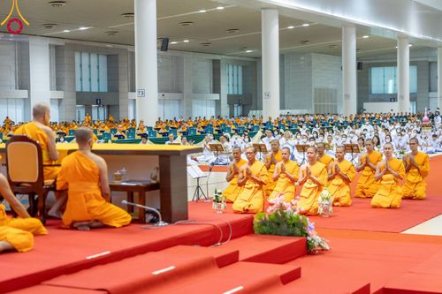 ภาพ No.95258:พิธีมุทิตาพระมหาเถระและพระเถระ ครั้งที่ 29 วันอาทิตย์ที่ 19 พฤศจิกายน พ.ศ. 2566 ณ ห้องแก้วสารพัดนึก สภาธรรมกายสากล วัดพระธรรมกาย