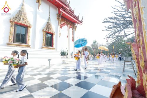 ภาพ No.200007:พิธีทอดผ้าป่าทำนุบำรุงศาสนสถาน ณ วัดบางไผ่นารถ ตำบลบางไทรป่า อำเภอบางเลน จังหวัดนครปฐม ในโครงการธรรมยาตรา กตัญญูบูชา มหาปูชนียาจารย์ พระมงคลเทพมุนี(สด จนฺทสโร) พระผู้ปราบมาร อนุสรณ์สถาน 7 แห่ง ปีที่ 13 วันที่ 22 มกราคม พ.ศ. 2568