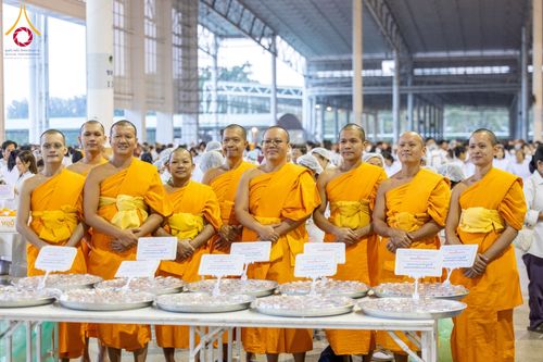ภาพ No.121547:พิธีถวายภัตตาหารเป็นสังฆทาน แด่คณะพระธรรมยาตรา ปีที่ 12 วันที่ 31 มกราคม พ.ศ. 2567 ณ สภาธรรมกายสากล วัดพระธรรมกาย