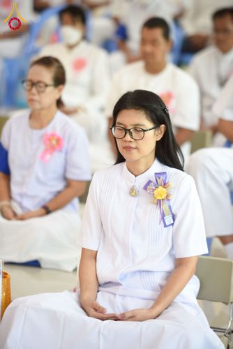 ภาพ No.225844:วันอาทิตย์ที่ 18 พฤษภาคม พ.ศ. 2568 ศูนย์ปฏิบัติธรรมสระบุรี ได้จัดพิธีทอดผ้าป่าฟื้นฟูพระพุทธศาสนา และพิธีมอบใบประกาศนียบัตรเชิดชูเกียรติผู้นำรถ ที่ทำหน้าที่จัดรถเพื่อพาสาธุชนไปร่วมงานวันที่ 22 เมษายน ที่ผ่านมา