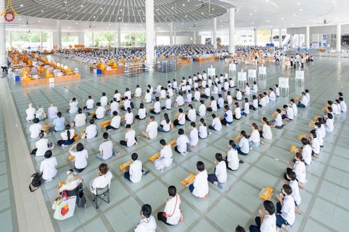 ภาพ No.85646:พิธีบุพเปตพลีครั้งที่ 138 ร่วมอุทิศบุญแด่หมู่ญาติที่ล่วงลับไปแล้ว และสืบทอดอายุพระพุทธศาสนา วันพุธที่ 16 สิงหาคม พ.ศ. 2566 (วันพระแรม 15 ค่ำ เดือน 8-8 ณ หอฉันคุณยายอาจารย์ฯ วัดพระธรรมกาย