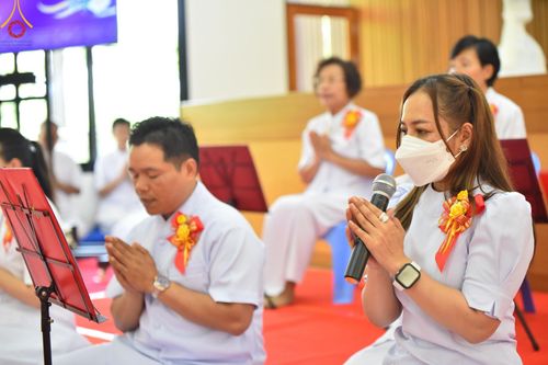 ภาพ No.132454:พิธีถวายมหาสังฆทานจันทบุรี 132 วัด บูชาธรรม 80 ปี หลวงพ่อธัมมชโย วันจันทร์ที่ 25 มีนาคม พ.ศ. 2567 ณ ศูนย์ปฏิบัติธรรมจันทบุรี