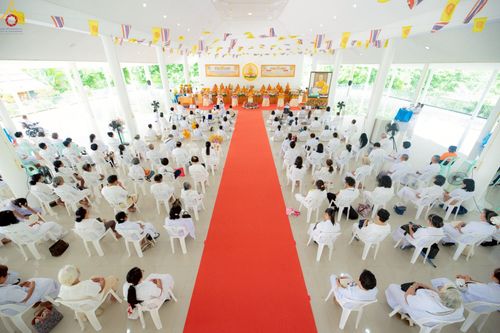 ภาพ No.263575:วันที่ 23 ตุลาคม พ.ศ. 2568 พิธีทอดกฐินสามัคคี เพื่อปรับปรุงและต่อเติมอาคารอเนกประสงค์ และพิธีทอดกฐินสามัคคีทั่วไทย 30,000 วัด ณ ศูนย์ปฏิบัติธรรมโพธารามราชบุรี ตำบลเขาชะงุ้ม อำเภอโพธาราม จังหวัดราชบุรี