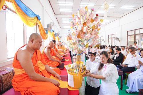 ภาพ No.114714:พิธีทอดผ้าป่าทำนุบำรุงศาสนสถาน ณ วัดปรางค์หลวง ต.บางม่วง อ.บางใหญ่ จ.นนทบุรี วันที่ 18 มกราคม พ.ศ. 2567