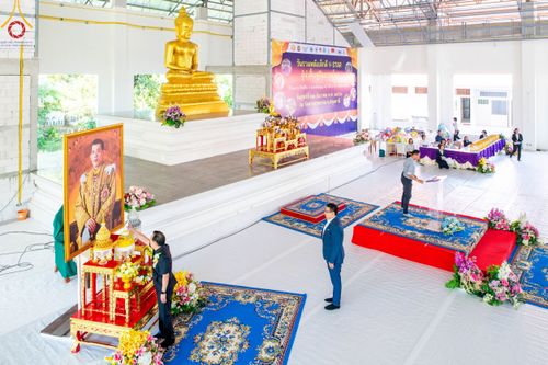 ภาพ No.103769:วันรวมพลังเด็กดี V-Star ผู้นำฟื้นฟูศีลธรรมโลก "รักษ์บวร รักษ์ศีล ๕ จังหวัดปทุมธานี" ปีที่ 5 ปีการศึกษา 2566 ณ วัดสายสุวพรรณ จ.ปทุมธานี วันศุกร์ที่ 22 ธันวาคม พ.ศ. 2566