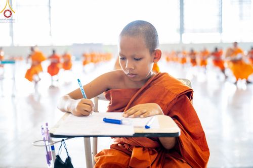 ภาพ No.91343:พิธีสอบธรรมสนามหลวง นักธรรมชั้นตรี วันที่ 23-26 ตุลาคม พ.ศ. 2566 ณ วัดพระธรรมกาย