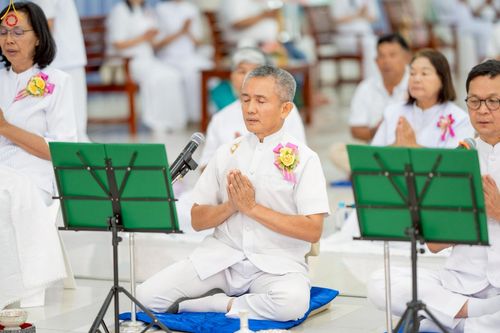 ภาพ No.241789:วันเสาร์ที่ 23 สิงหาคม พ.ศ. 2568 ปฐมผ้าป่าสถาปนาองค์พระเจดีย์ "ซื้อดินปรับพื้นที่ลานธรรม รองรับองค์พระเจดีย์เพื่อสร้างสันติภาพโลก" ณ ศูนย์ปฏิบัติธรรมระยอง (บ้านช่องลม)