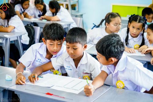 ภาพ No.104783:วันรวมพลังเด็กดี V-star ผู้นำฟื้นฟูศีลธรรมโลก จังหวัดพังงา วันที่ 22 ธันวาคม พ.ศ. 2566 ณ โรงเรียนอนุบาลพังงา