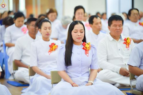 ภาพ No.249930:วันอังคารที่ 30 กันยายน พ.ศ. 2568 พิธีตอกเสามงคลต้นแรกอาคารเศรษฐีถาวร ที่พักผู้มาปฏิบัติธรรม ณ ศูนย์ปฏิบัติธรรมจันทบุรี