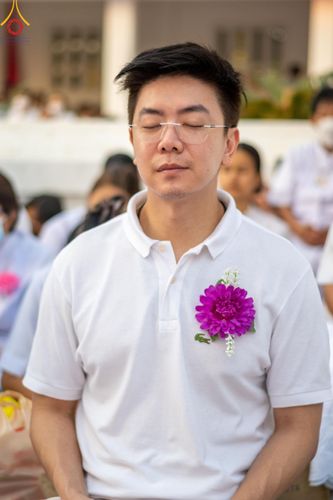ภาพ No.116023:พิธีตักบาตรพระธรรมยาตรา ณ อนุสรณ์สถานลำดับที่ 4 สถานที่เกิดด้วยกายธรรม วัดโบสถ์(บน) จ.นนทบุรี วันที่ 21 มกราคม พ.ศ. 2567
